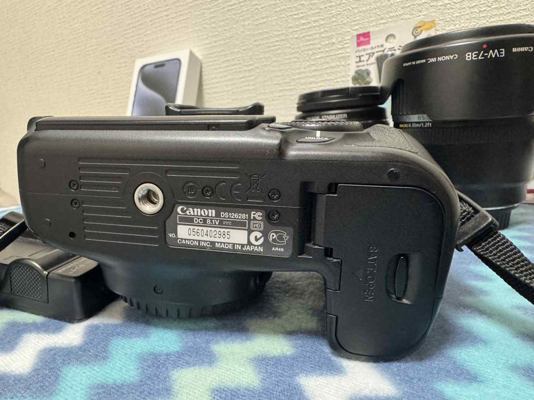 Canon 60D デジタル一眼レフカメラ EF-Sレンズ2本付き