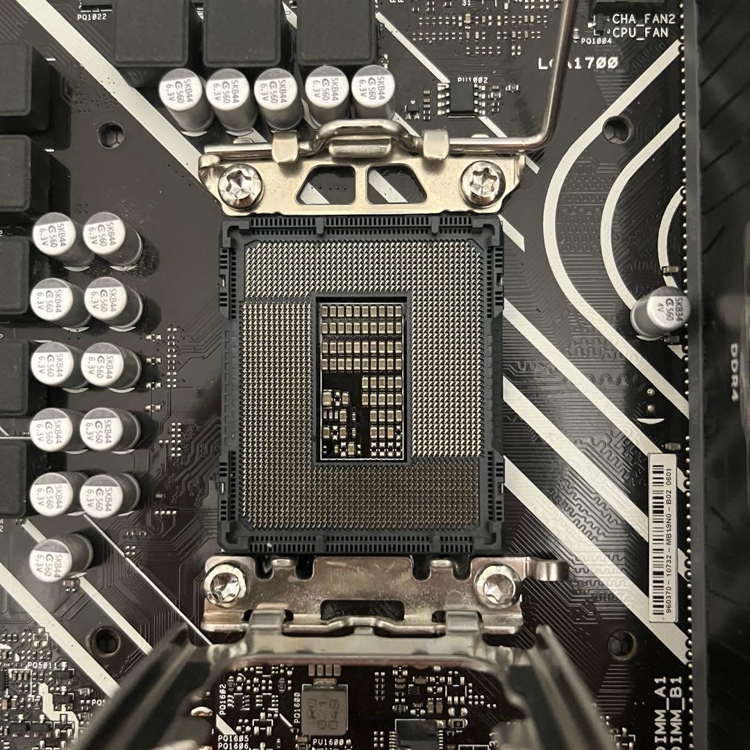 Asus H610M-E D4と16GBメモリーセット