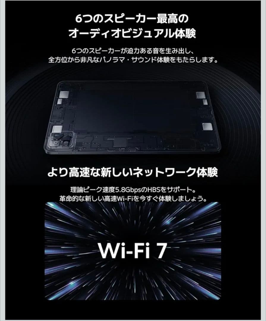 Xiaomi Pad 6S Pro 12.4インチ 本体 超高性能タブレット