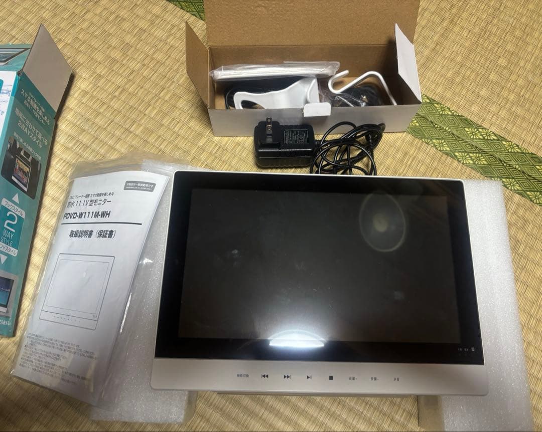 Wi-Fi対応防水DVDプレーヤー