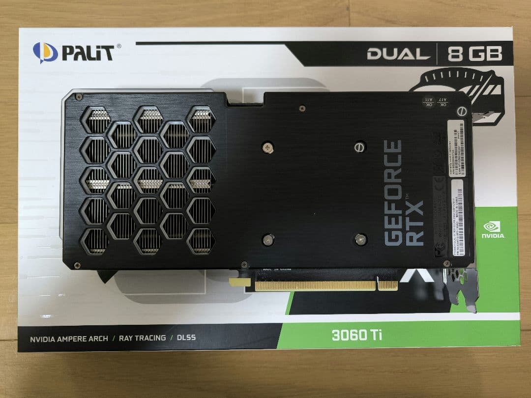 PALIT RTX 3060 Ti 8GB グラフィックボード