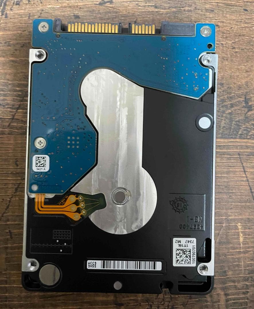 使用時間3024h Seagate 2.5インチSSHD 希少2TB 厚さ7mm