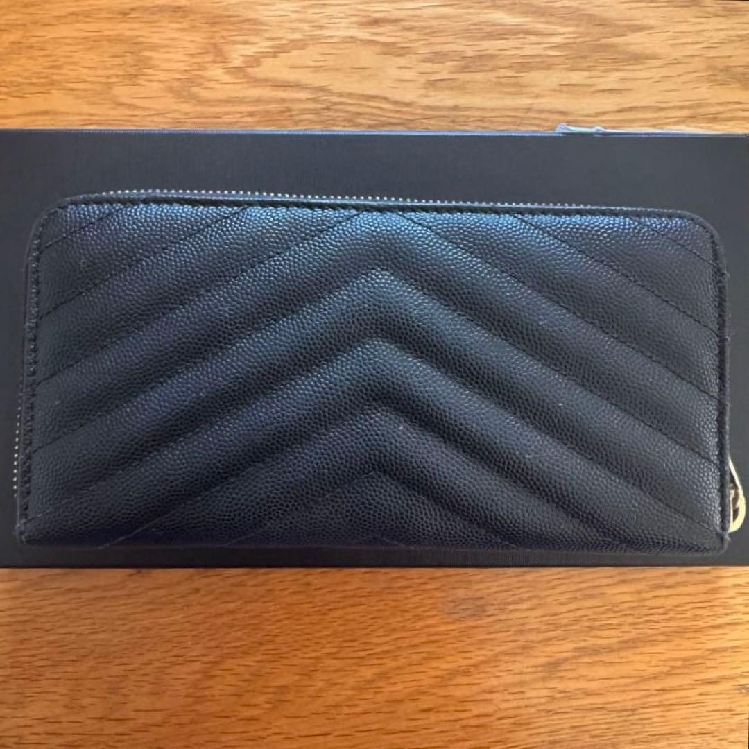 【SAINT LAURENT 】イヴサンローラン フルジップウォレット 長財布