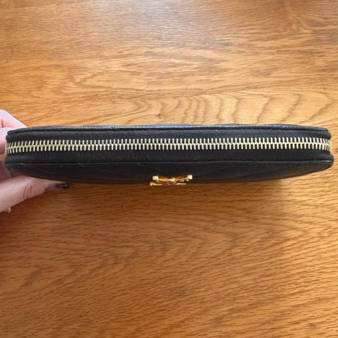 【SAINT LAURENT 】イヴサンローラン フルジップウォレット 長財布