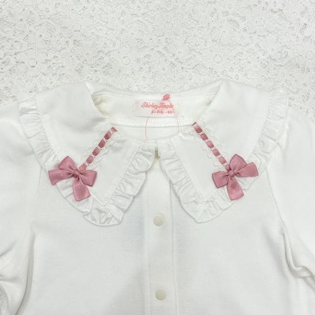 MIKE様☆シャーリーテンプル・セーラーカラーいちごブラウス・120・