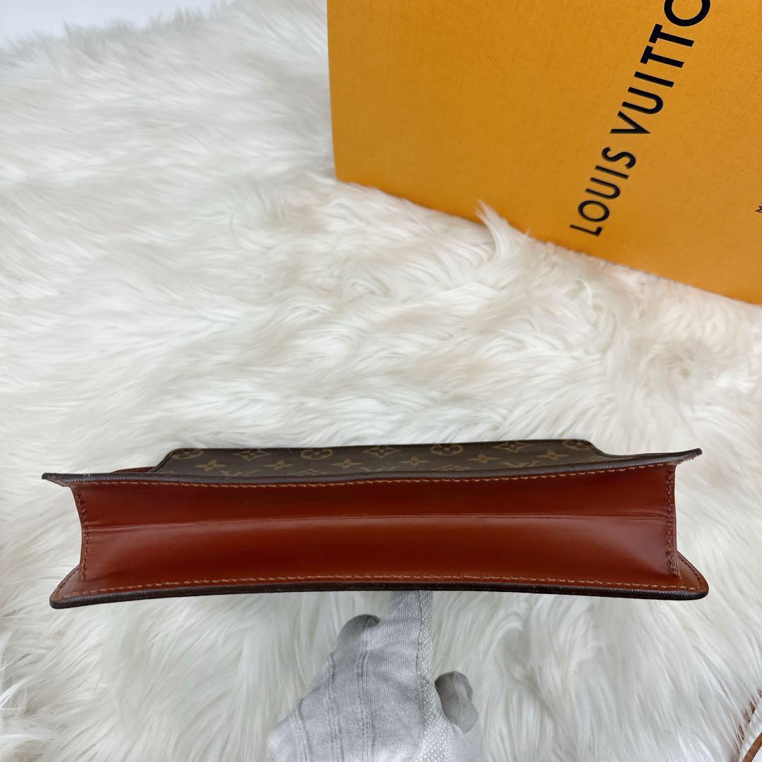 美品　ルイヴィトン　モノグラム　セカンドバッグ　ポシェットオム　TH0942