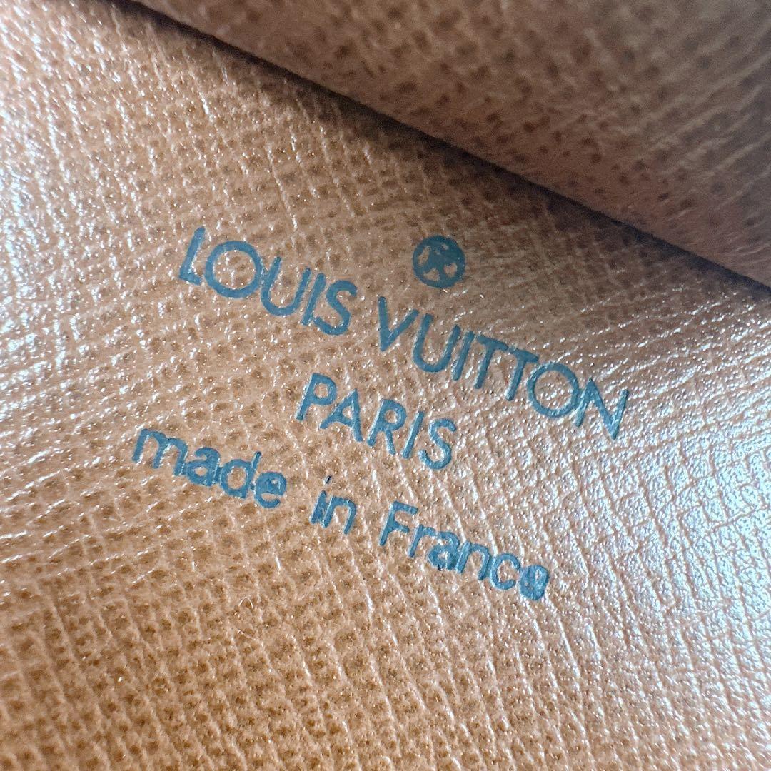 美品　ルイヴィトン　モノグラム　セカンドバッグ　ポシェットオム　TH0942