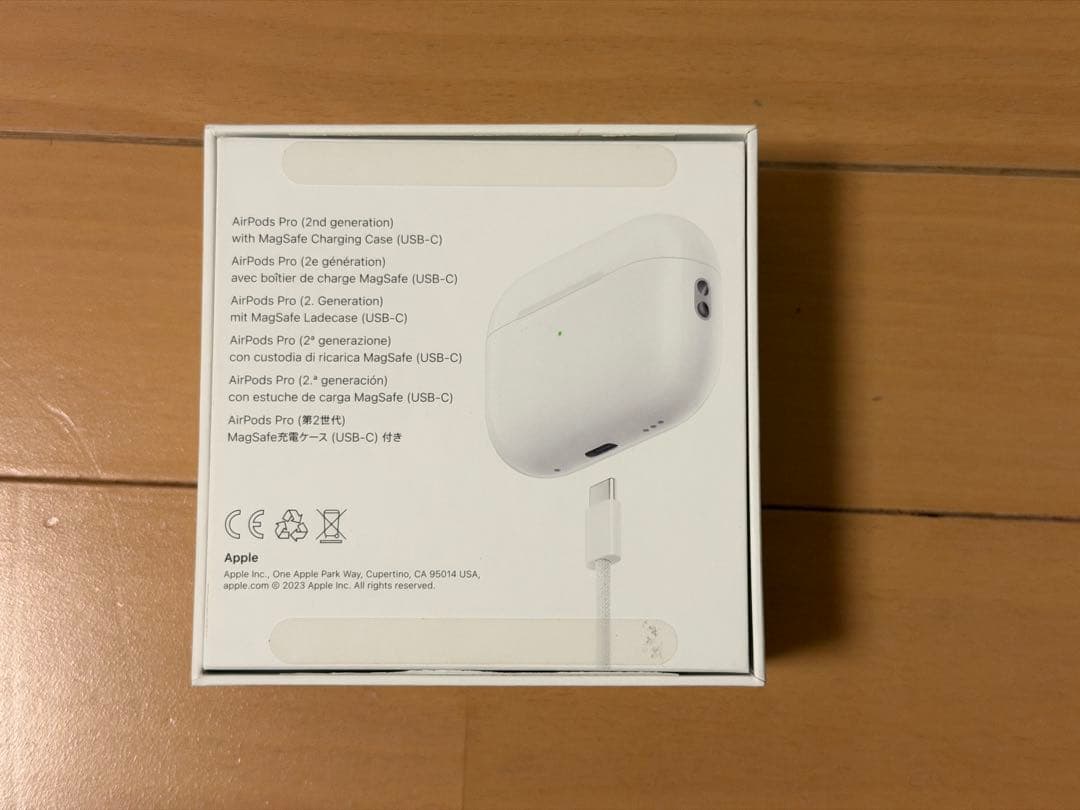 AirPods Pro (第2世代) 本体 USB-C充電ケース