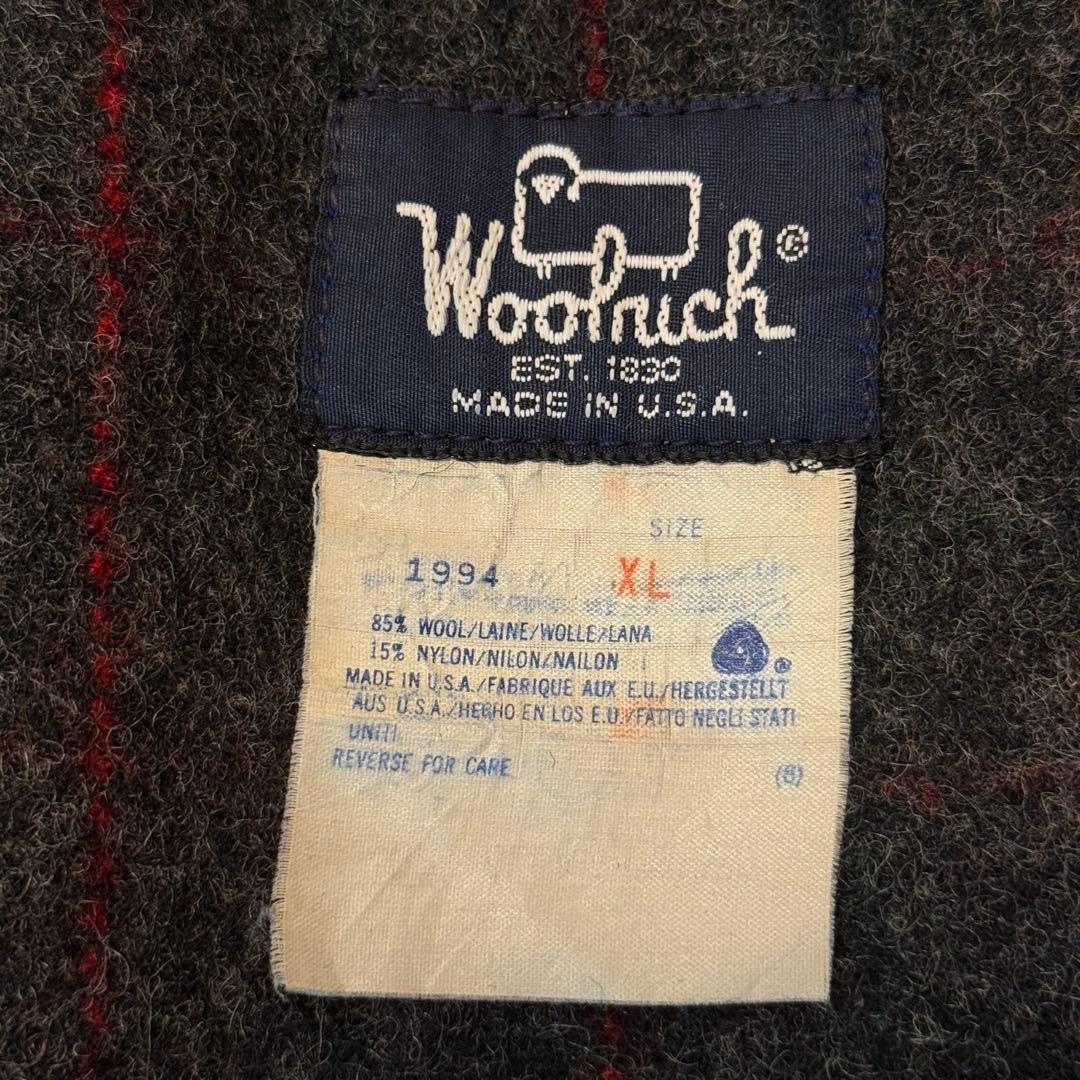 USA製‼︎【Woolrich ウールリッチ】ウールオーバーオール XL