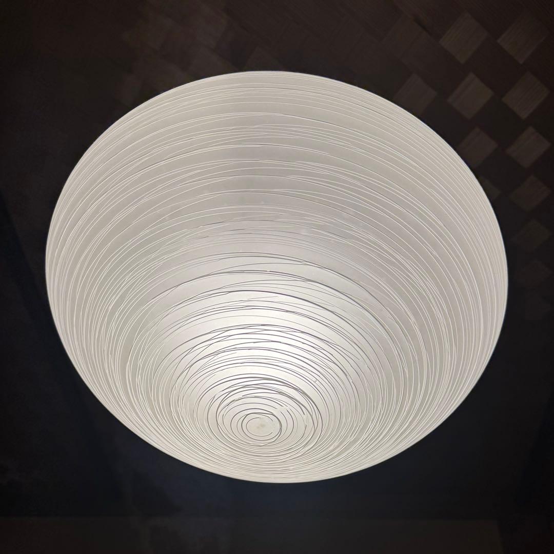 希少★昭和★レトロ★中古★糸巻きがらす★山田照明★ペンダントライト★ランプ