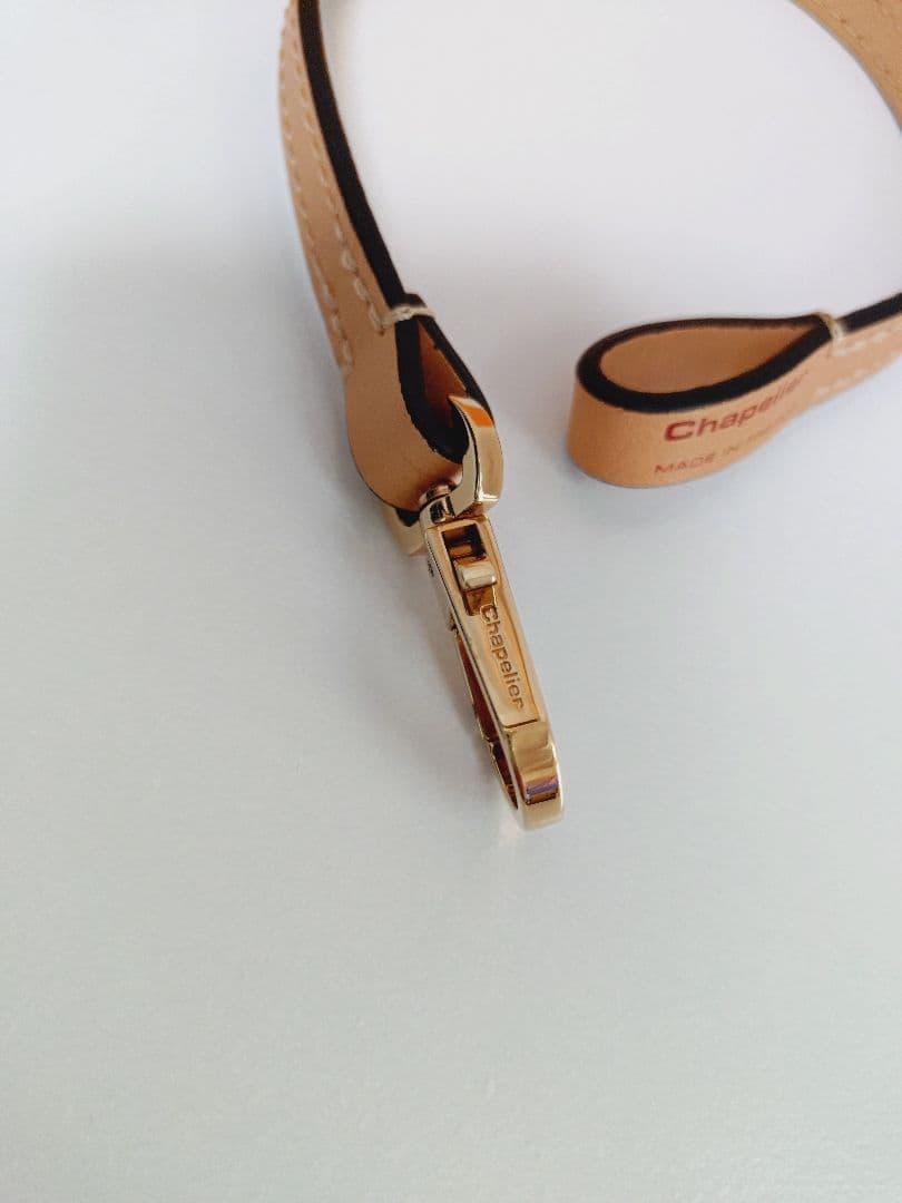 ☆美品☆エルベシャプリエ1660VGレザーストラップ チャーム