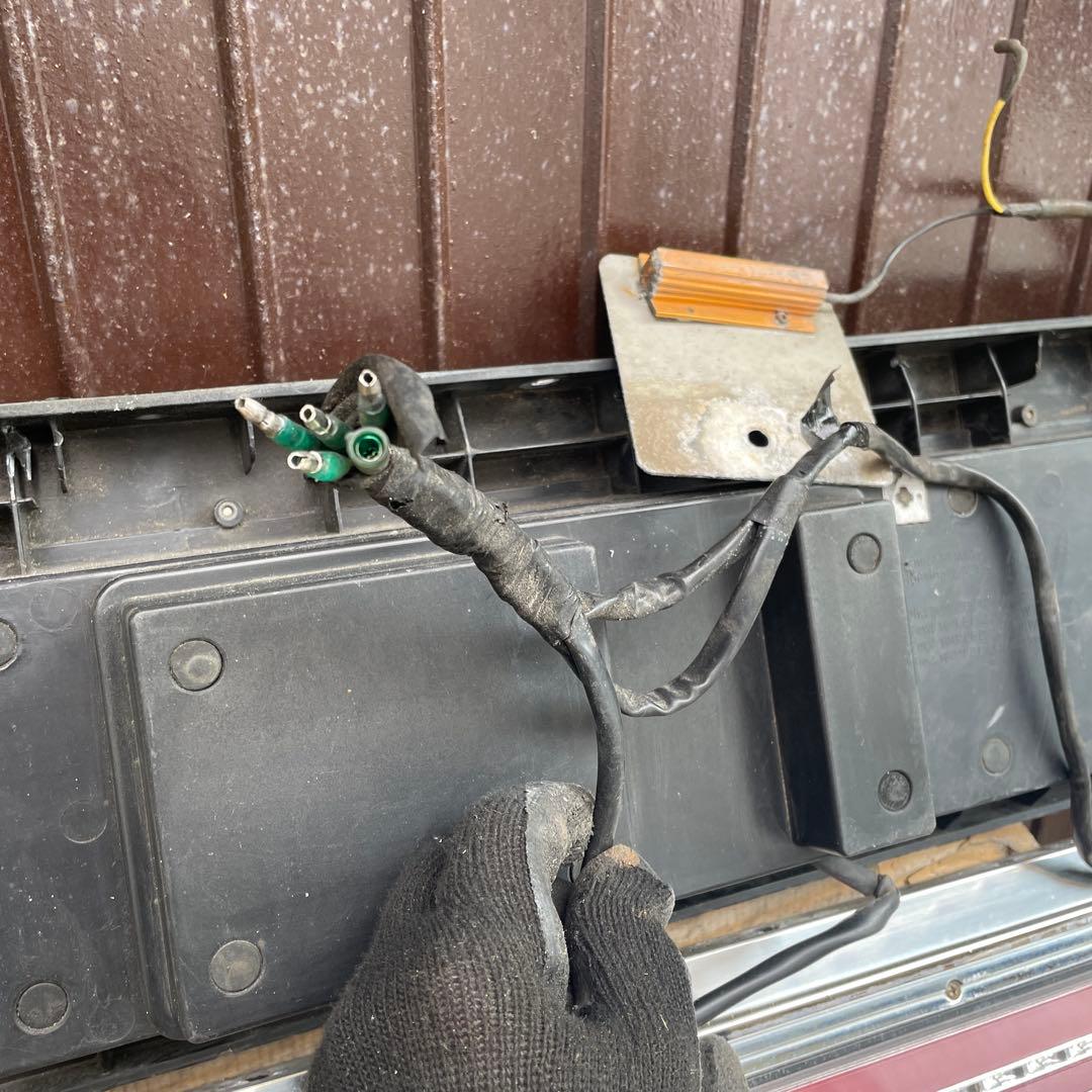 花魁テール、左右セット、右側ジャンク