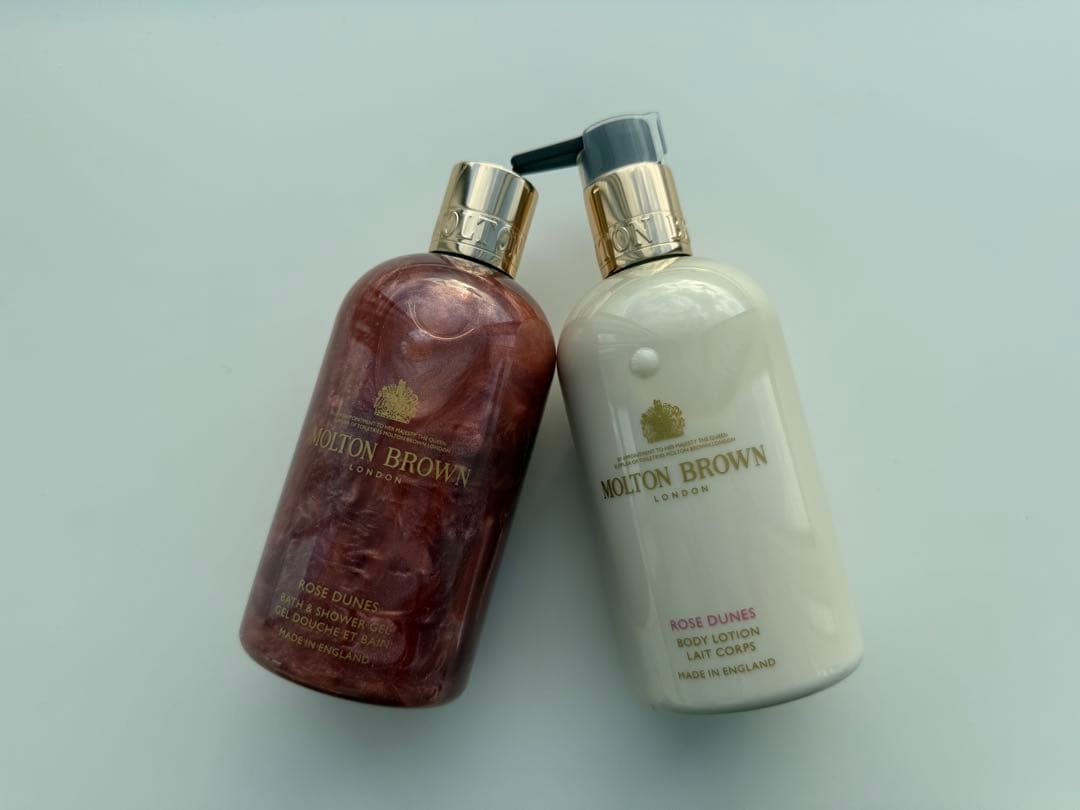 新品⭐️モルトンブラウン♡ シャワージェル＆ボディローション　ローズデューン