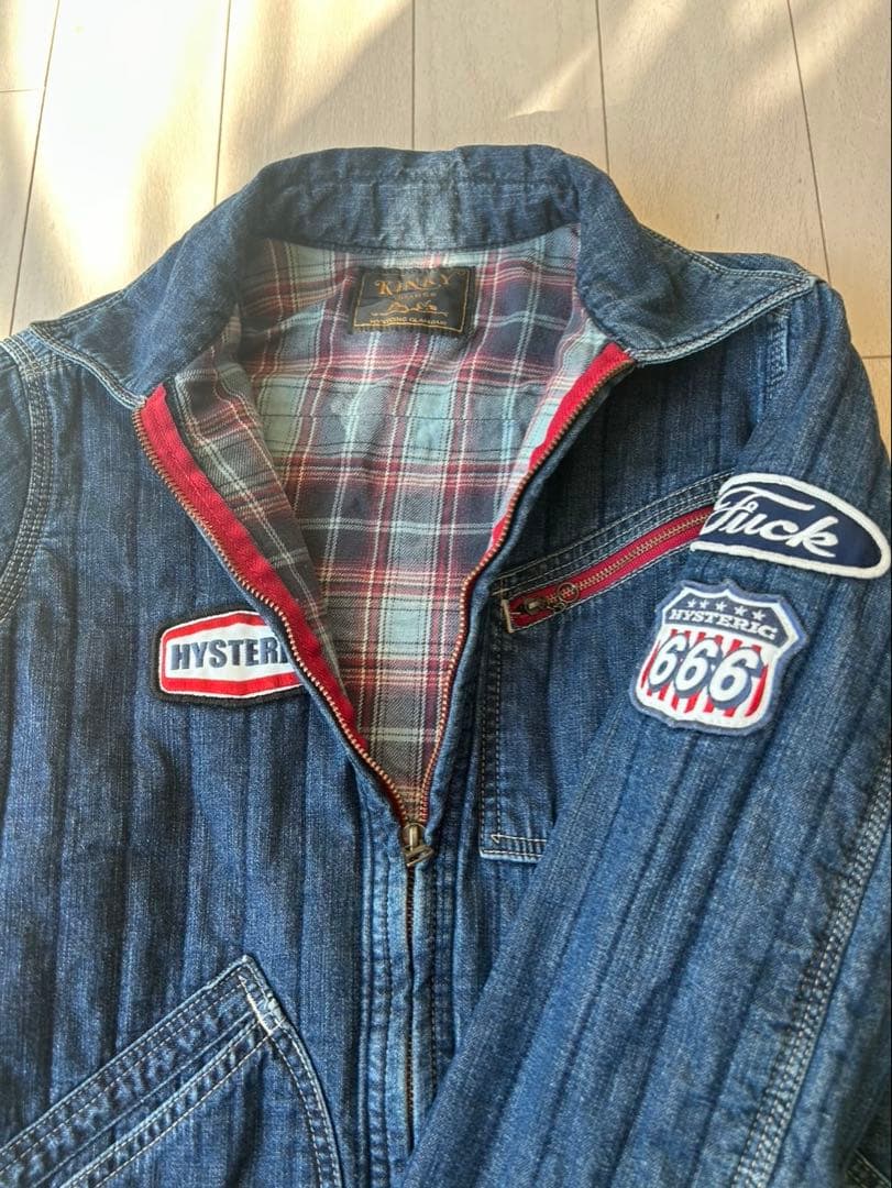 ヒステリックグラマー　デニムジャケット　レディース