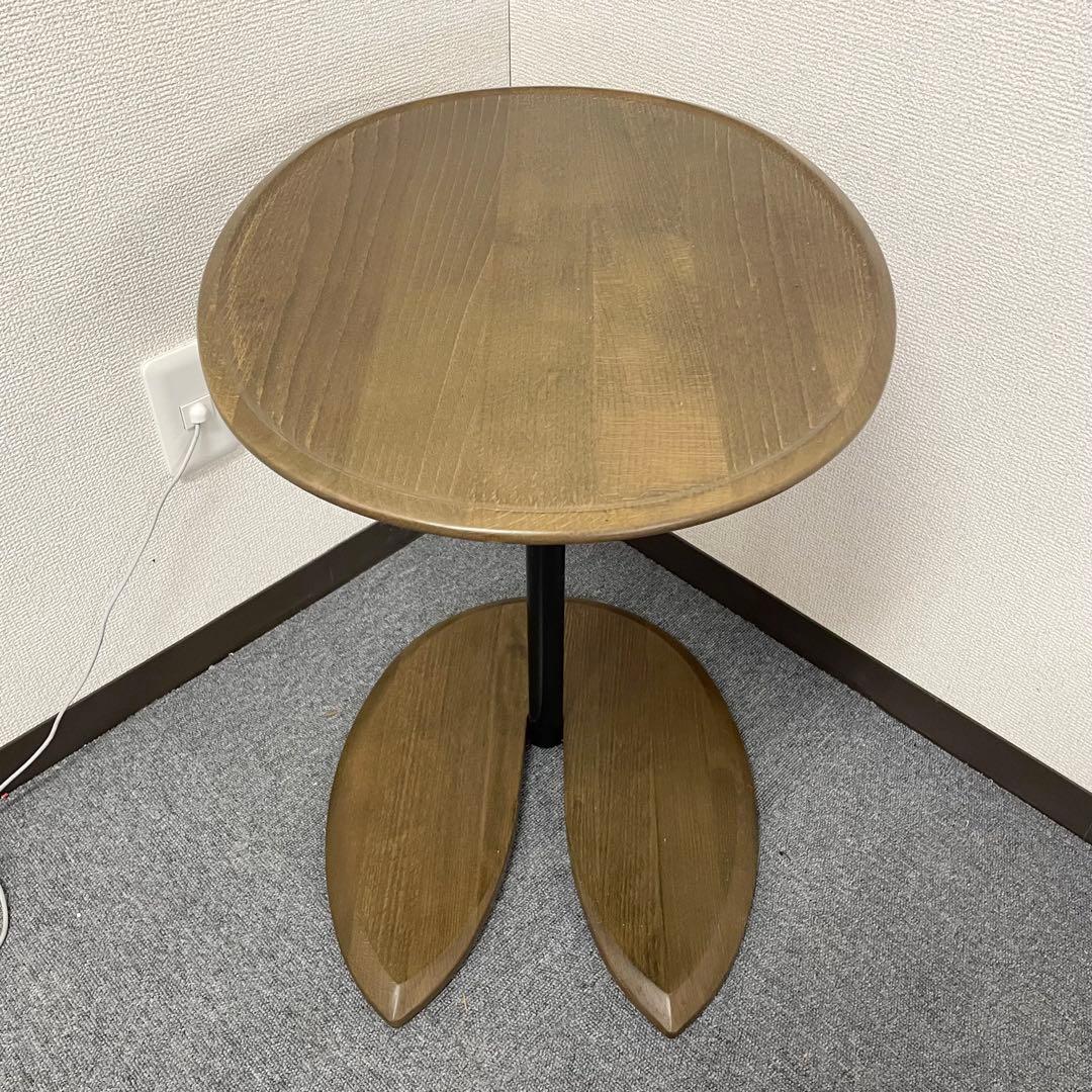 【良品】エコーネス エリプステーブル EKORNES 楕円サイドテーブル