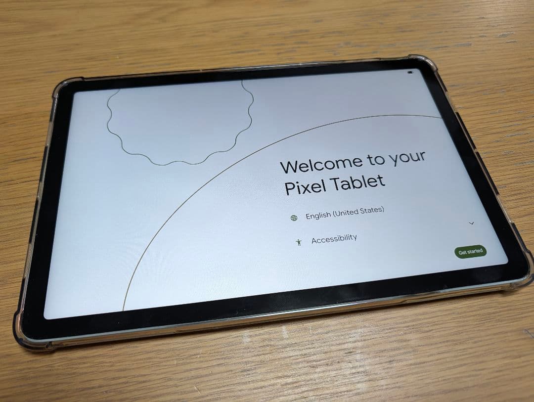 【中古・動作品】Google Pixel Tablet 本体・充電スピーカー付き