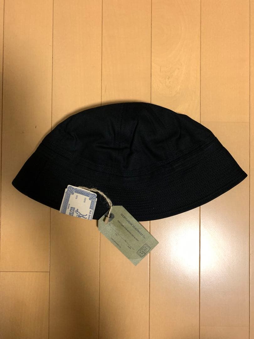 THE H.W.DOG&CO. セーラーハット ブラック　帽子 USN 米軍