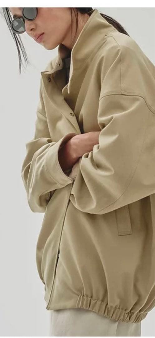 新品未使用TODAYFUL Standcollar Warm Blouzon