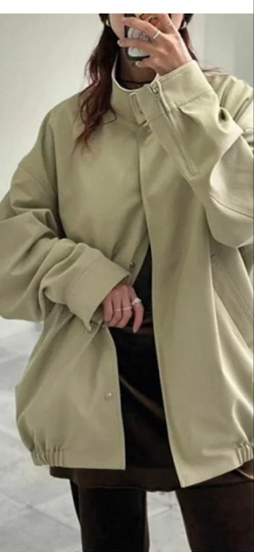 新品未使用TODAYFUL Standcollar Warm Blouzon