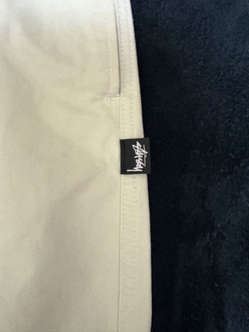 STUSSY チノパン ワークパンツ ホワイト