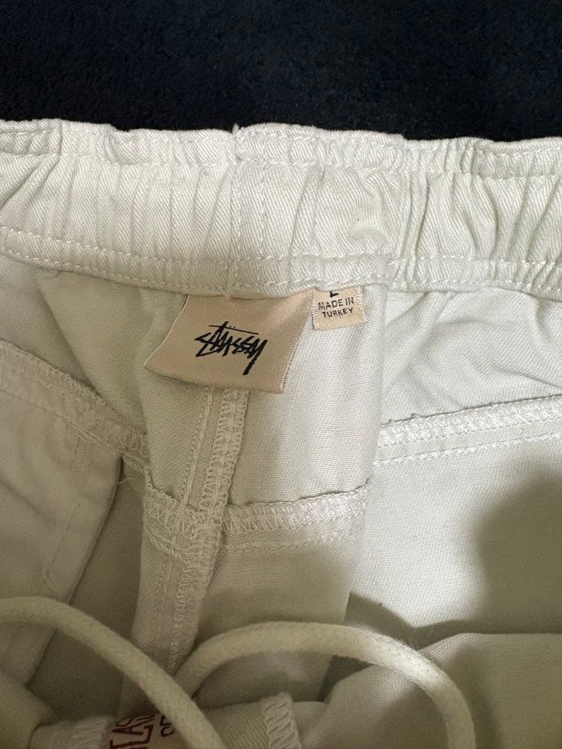 STUSSY チノパン ワークパンツ ホワイト