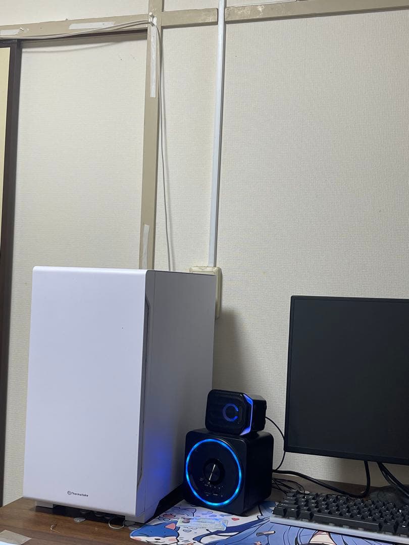 ホワイト ミニタワー型デスクトップPC セット