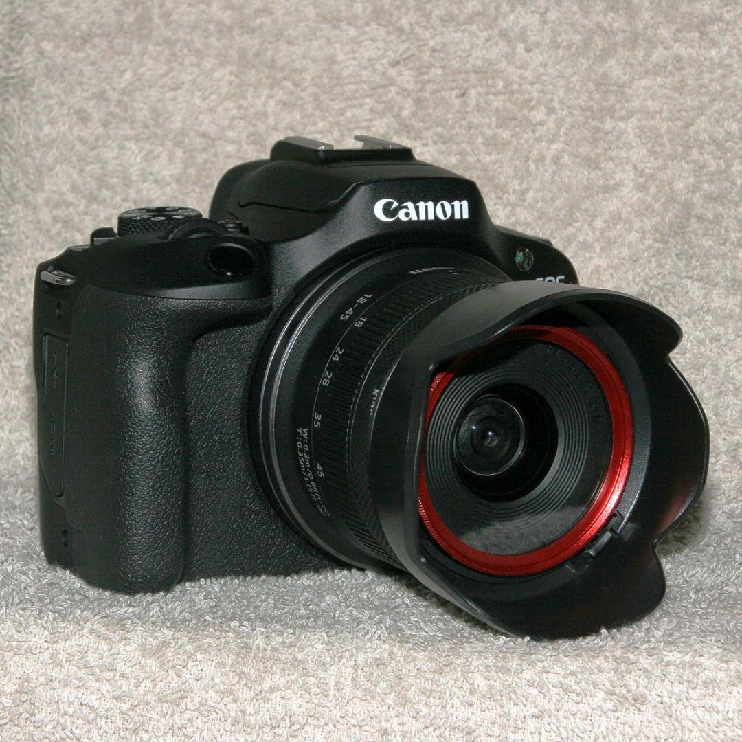 【送料無料】Canon EOS R100、レンズ・フード・SDカード付