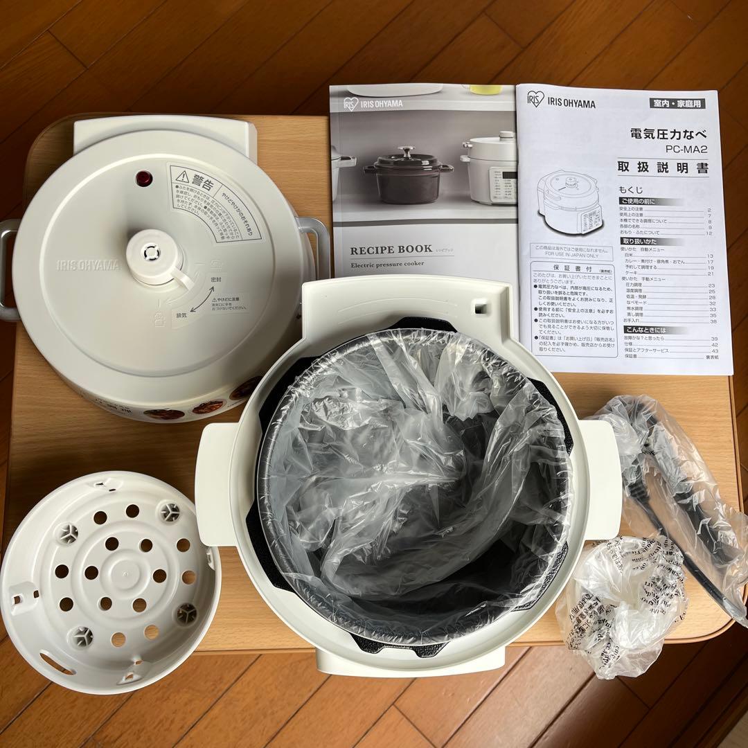 【未使用品】IRIS OHYAMA 電気圧力鍋 アイリスオーヤマ