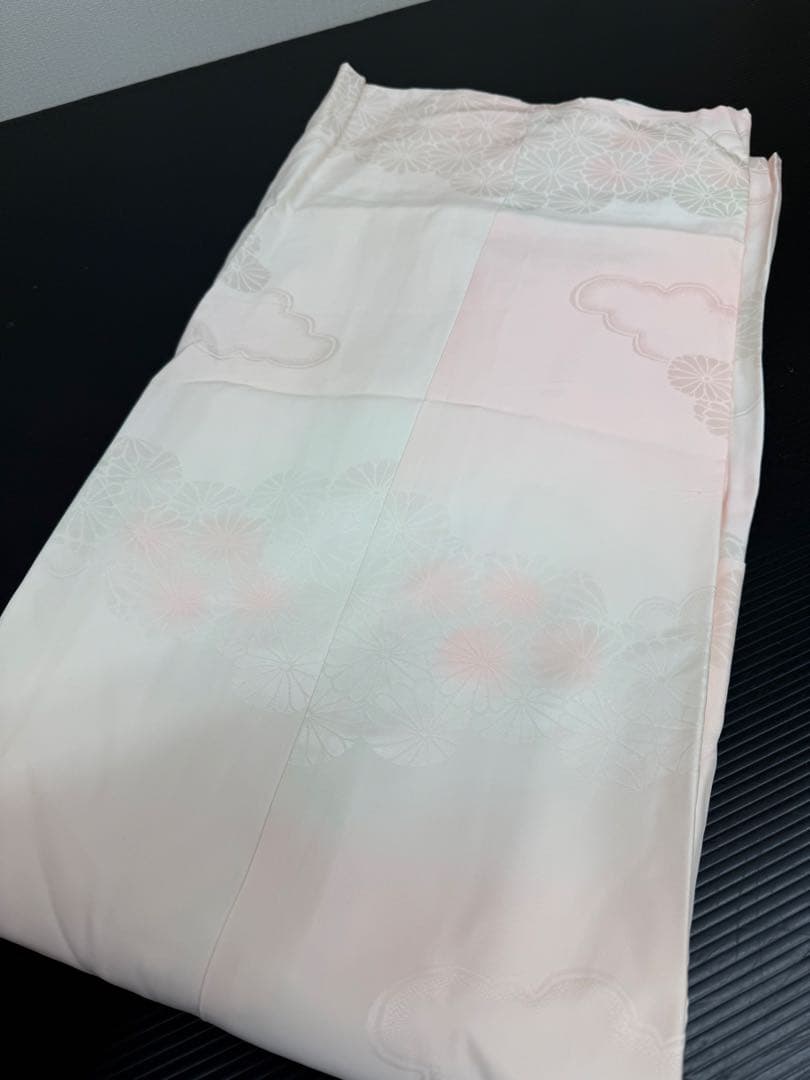 245)着物　大人用　振袖用　長襦袢　6点セット　全て着用可能品　正絹　美品