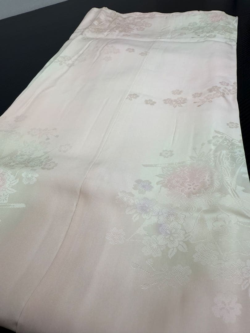 245)着物　大人用　振袖用　長襦袢　6点セット　全て着用可能品　正絹　美品