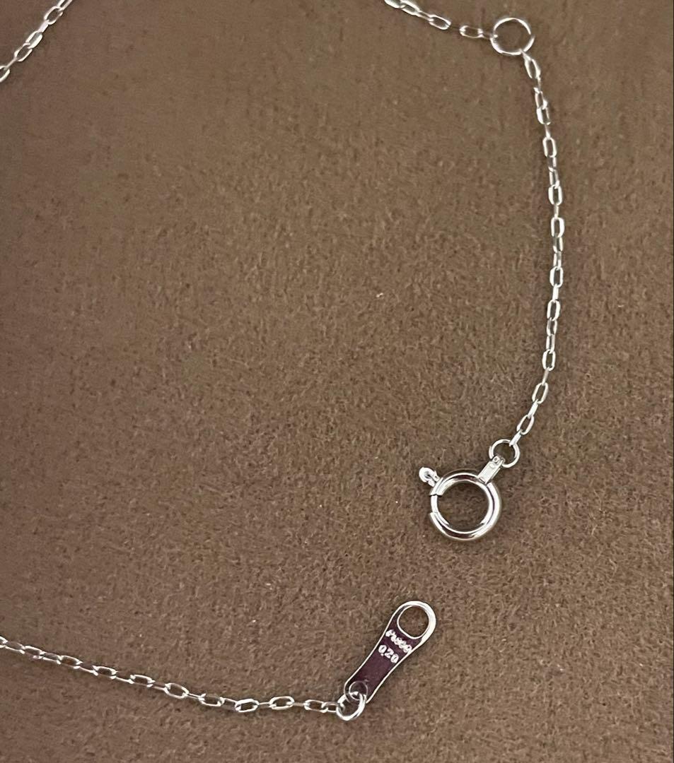 OREFICE オレフィーチェPt 0.2ctラウラ　ダイヤモンドネックレス