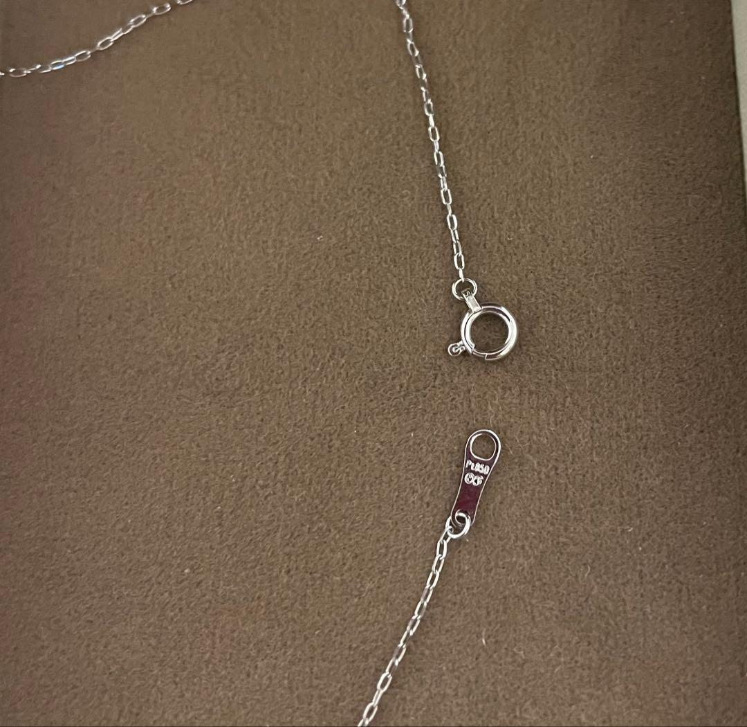 OREFICE オレフィーチェPt 0.2ctラウラ　ダイヤモンドネックレス