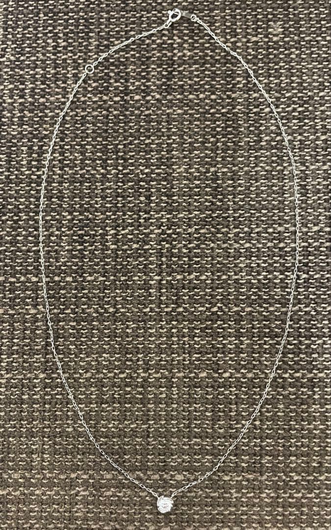 OREFICE オレフィーチェPt 0.2ctラウラ　ダイヤモンドネックレス