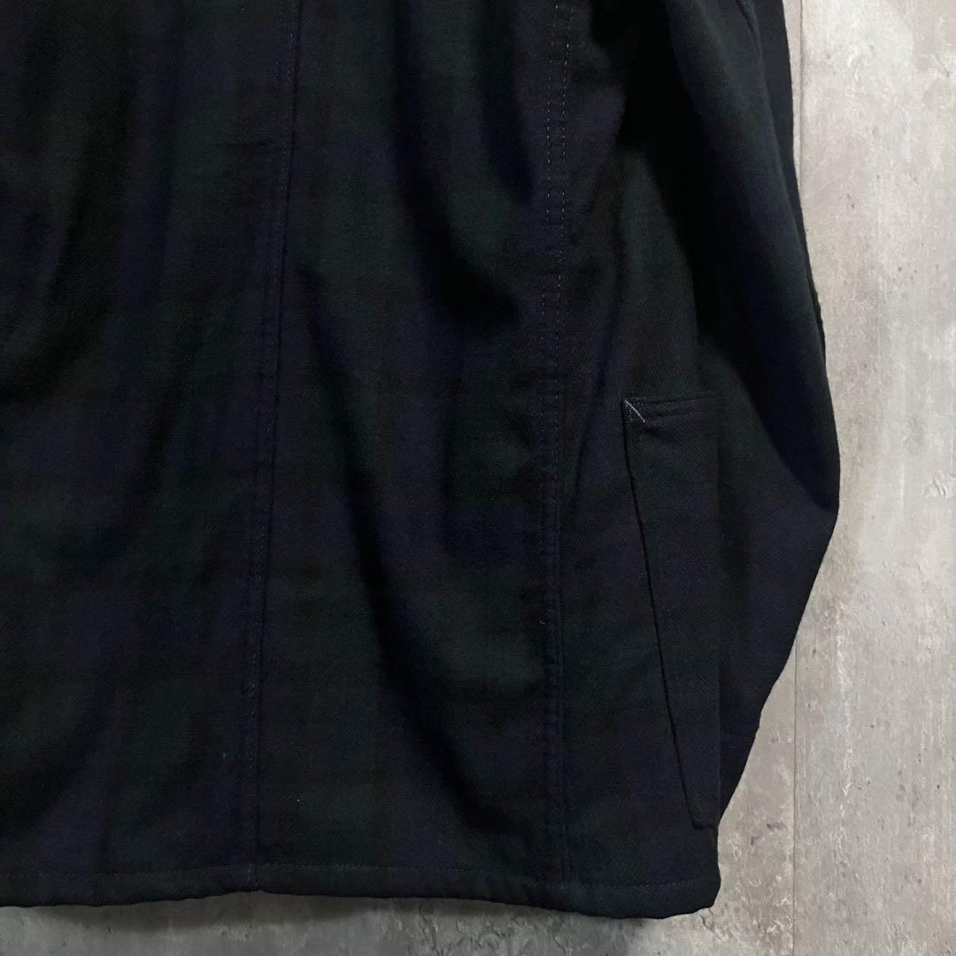 POST O’ALLSカバーオールE-Z RIDERブラックウォッチUSA製S