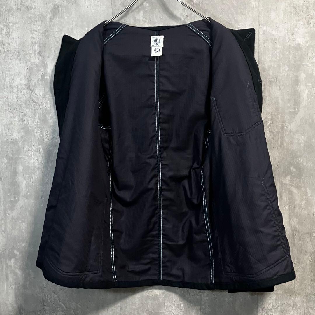 POST O’ALLSカバーオールE-Z RIDERブラックウォッチUSA製S