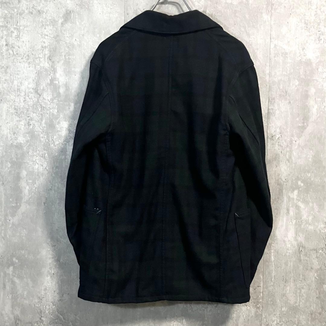 POST O’ALLSカバーオールE-Z RIDERブラックウォッチUSA製S