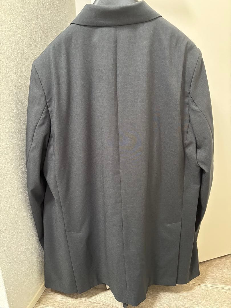 【激レア】ユニクロC 感動ダブルジャケットリラックスフィット ダークグレー