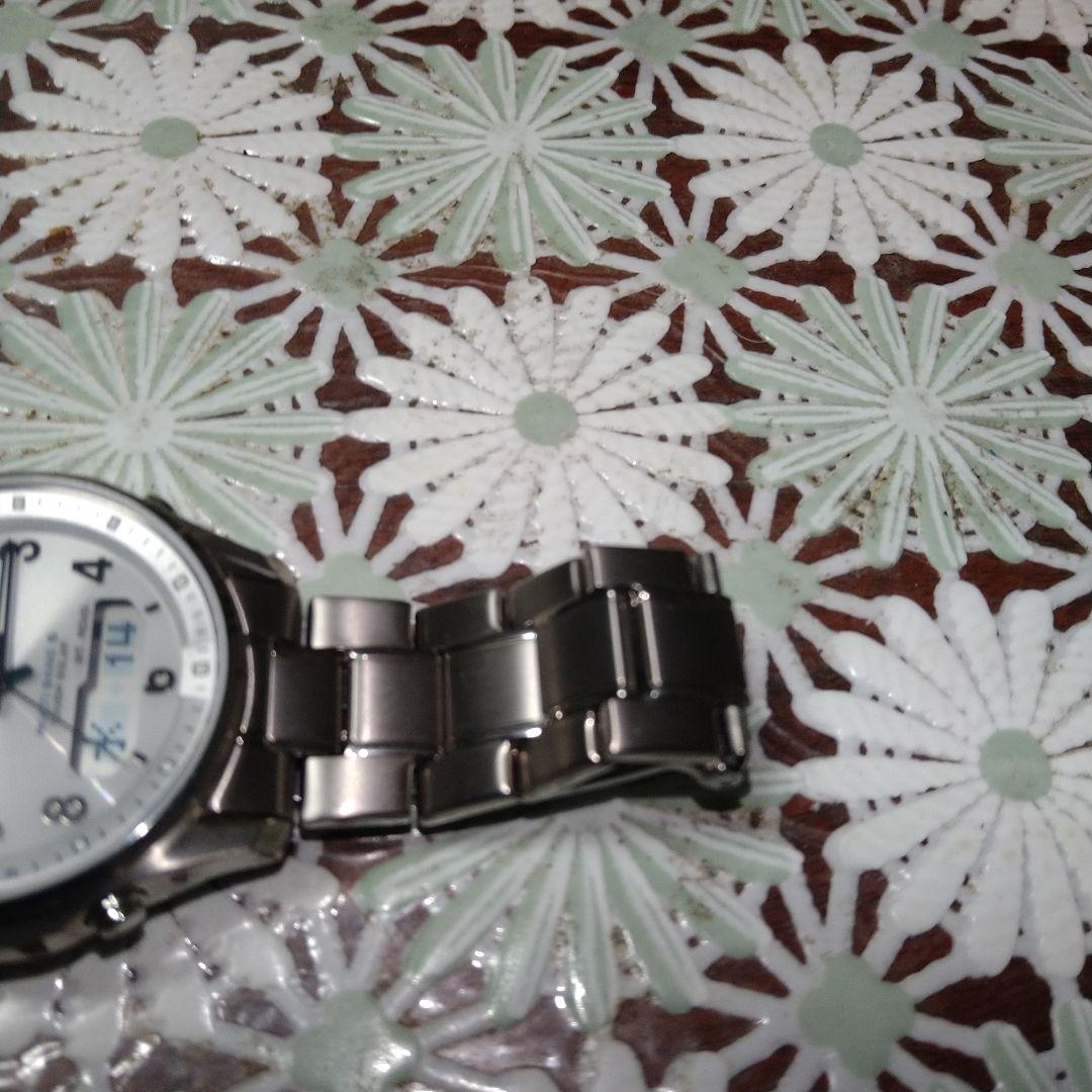 極美品　サファイアガラス　軽量チタン　カシオ LCW-M100TSE-7A2JF