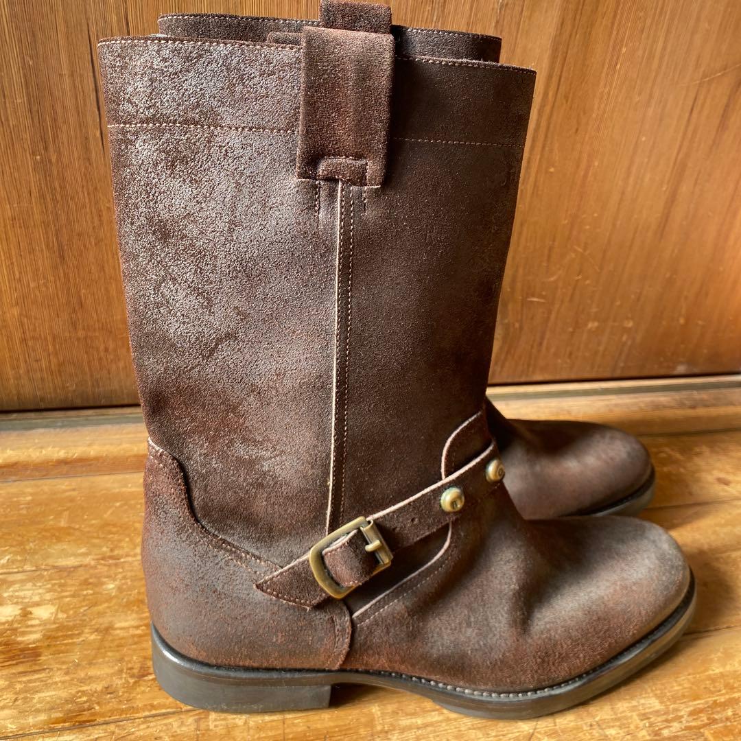 MAデッドストック未使用イタリア製レザースタッズPaul Smithエンジ