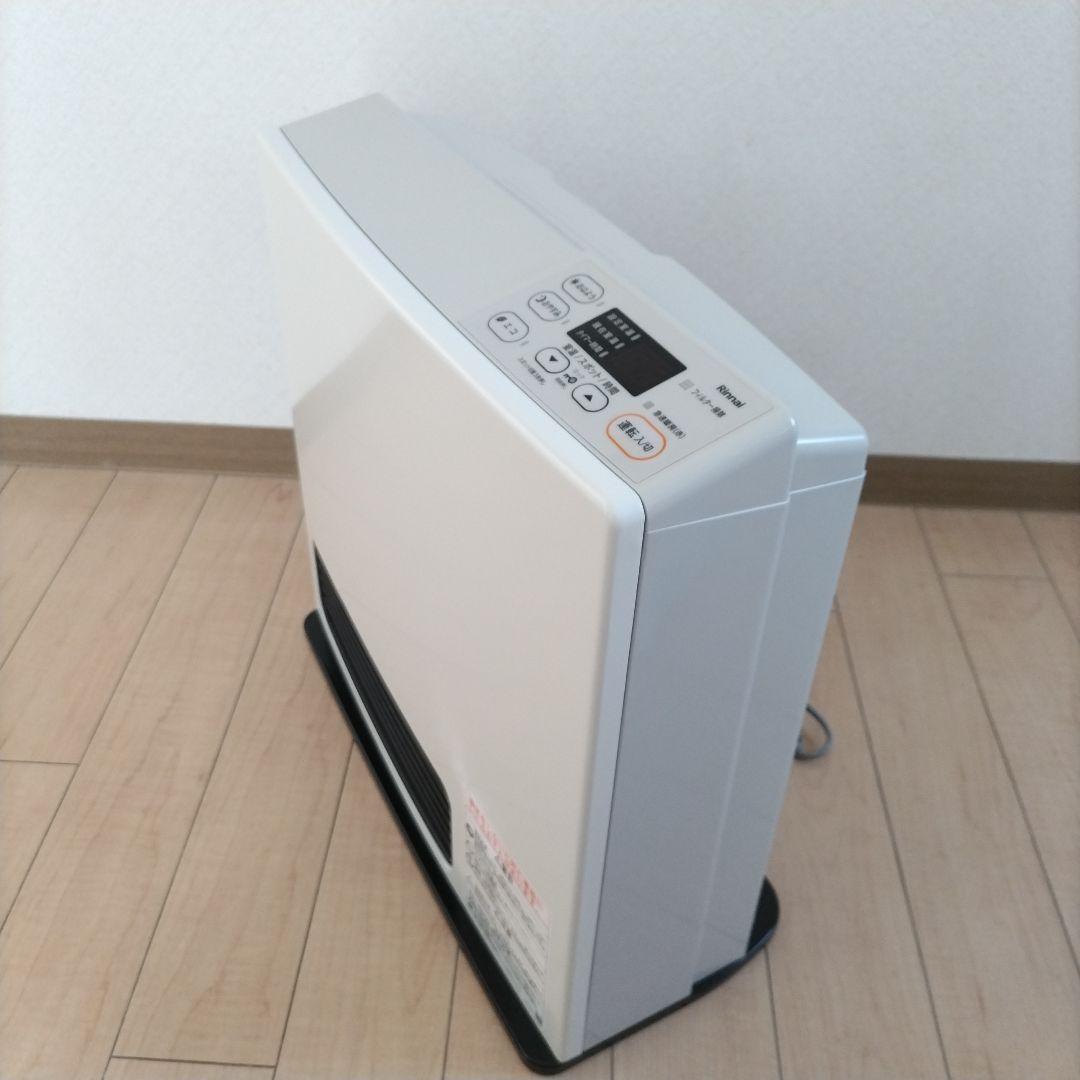 リンナイ　ガスファンヒーターSRC-365E　都市ガス用（2022年製）ホース付
