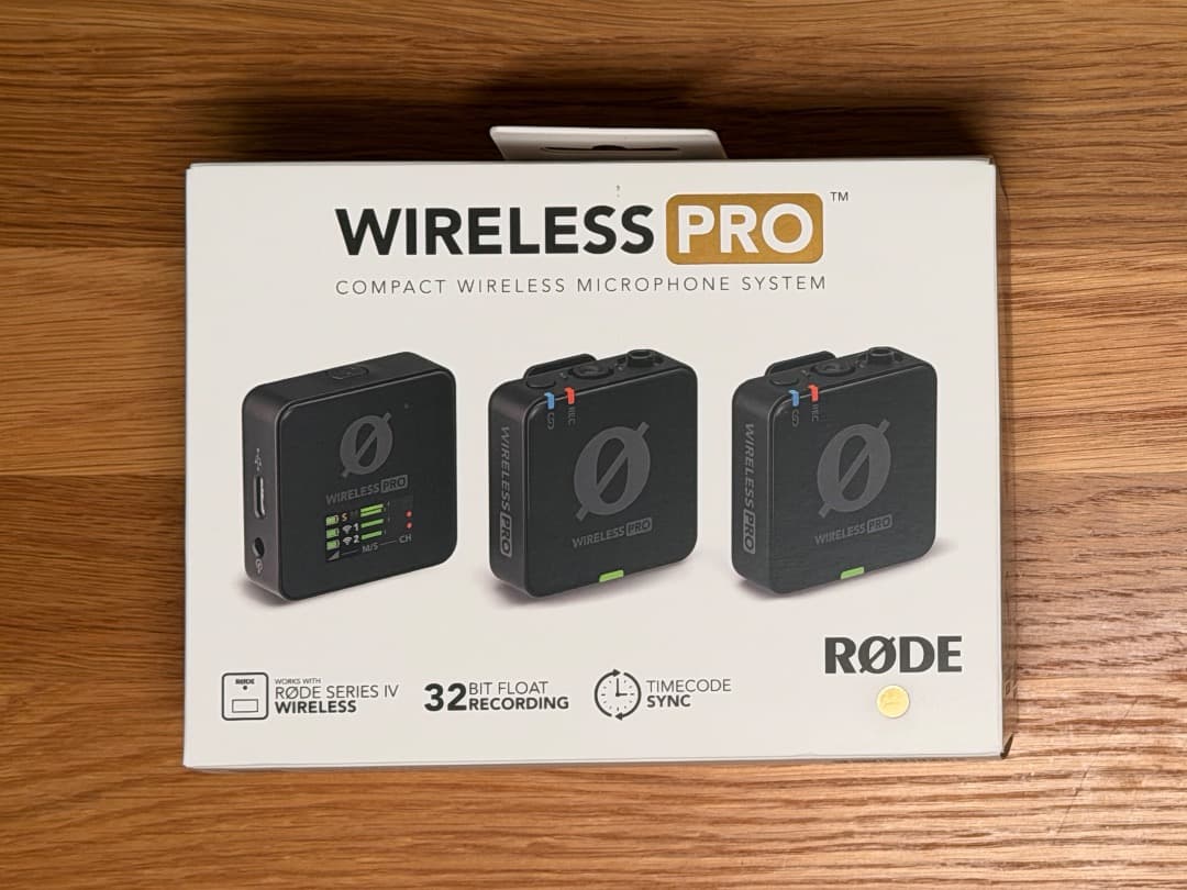 【新品、未使用】RØDE Wireless PRO（RODEワイヤレスプロ）#②