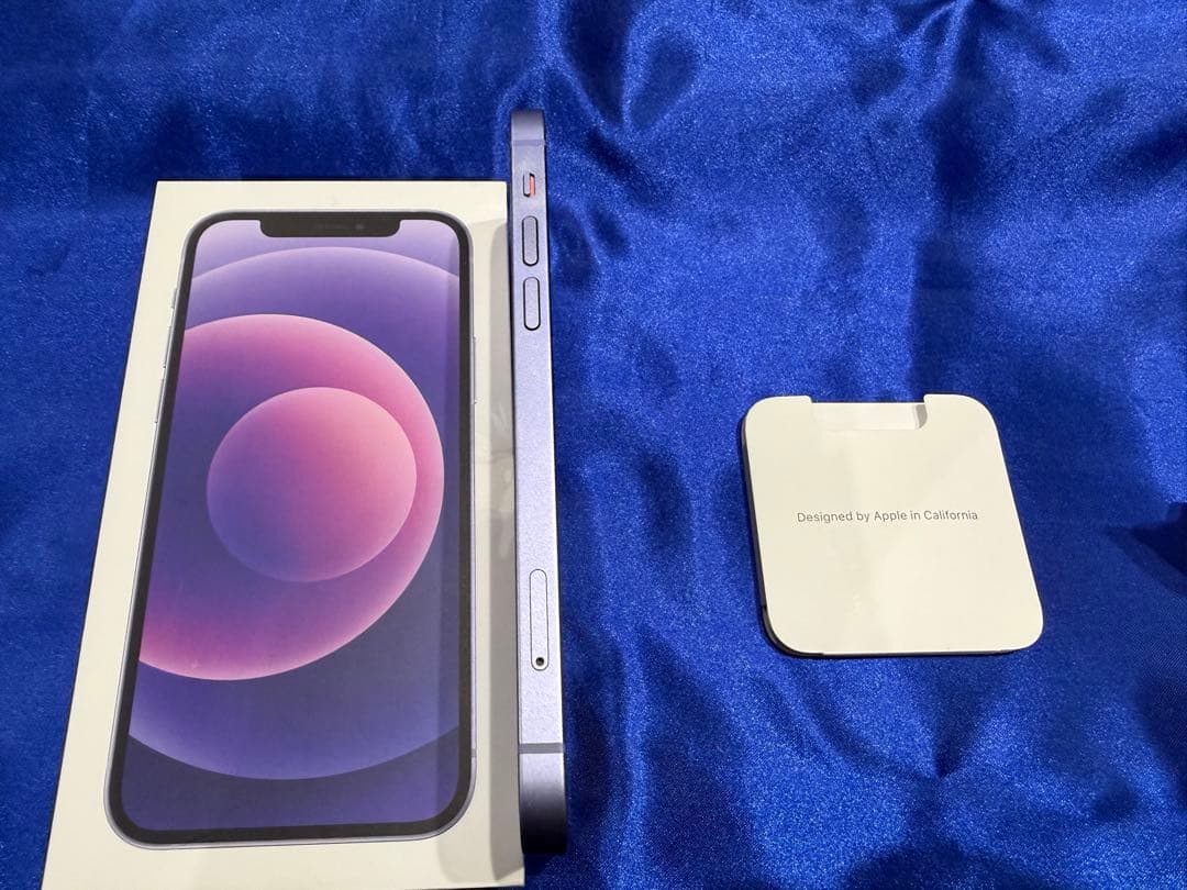 iPhone 12 パープル 128gb 本体＋箱 SIMフリー かなり美品