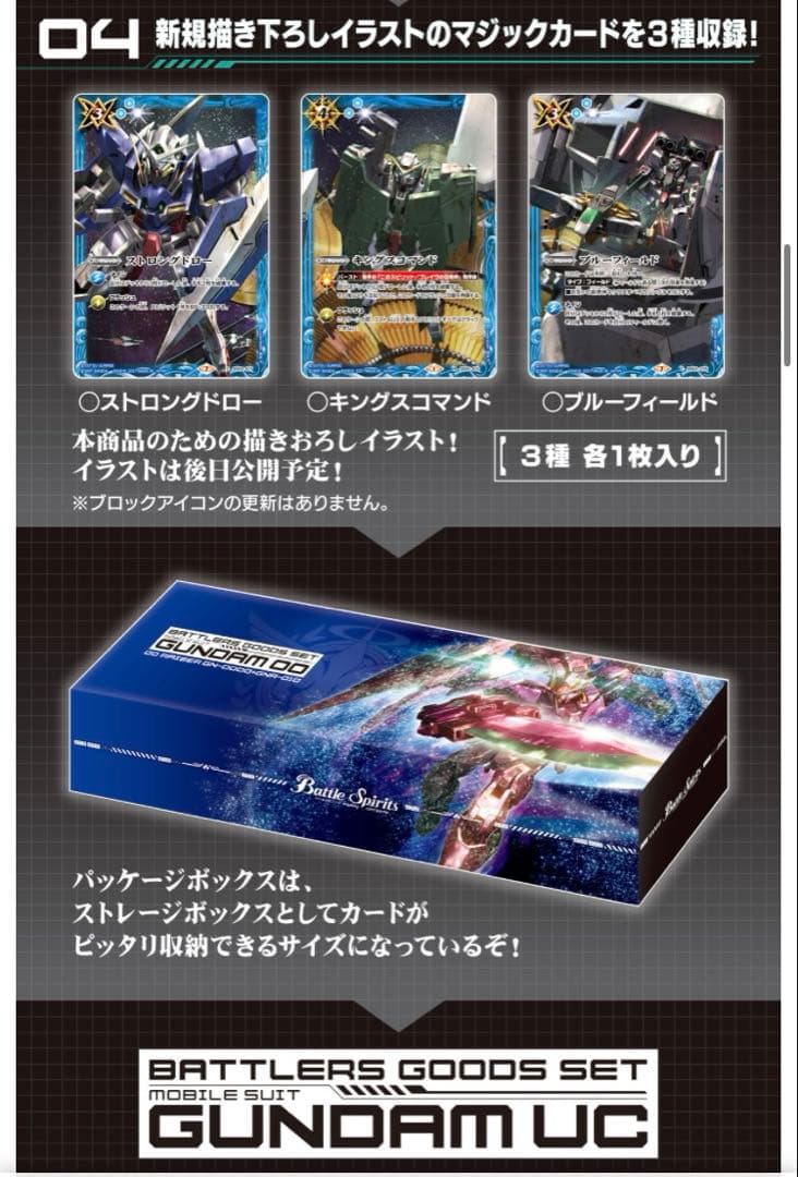 バトラーズグッズセットガンダム