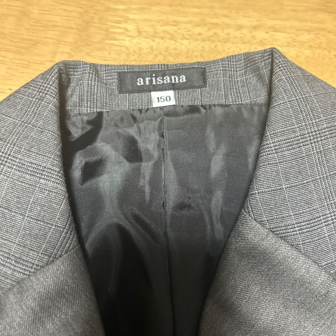 【未使用】アリサナ　パンツスーツ　ブラウス付150