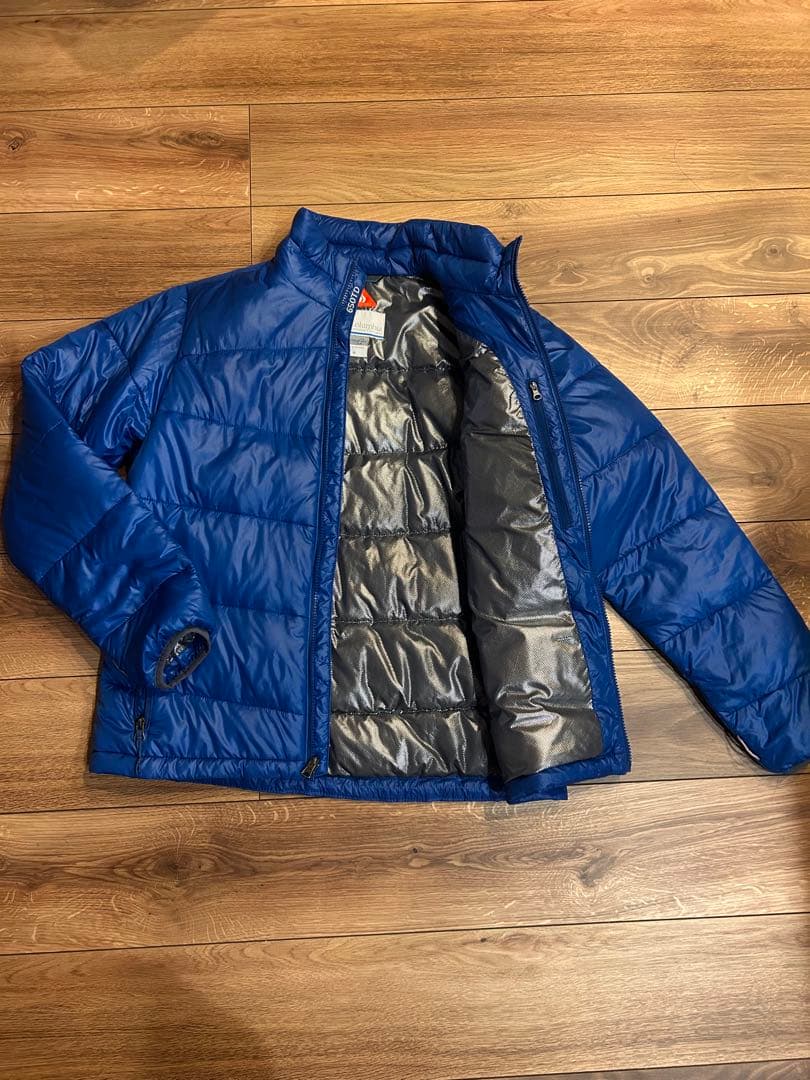 【美品】Columbia ジャケットセット 青/ネイビー 650TD アウトドア