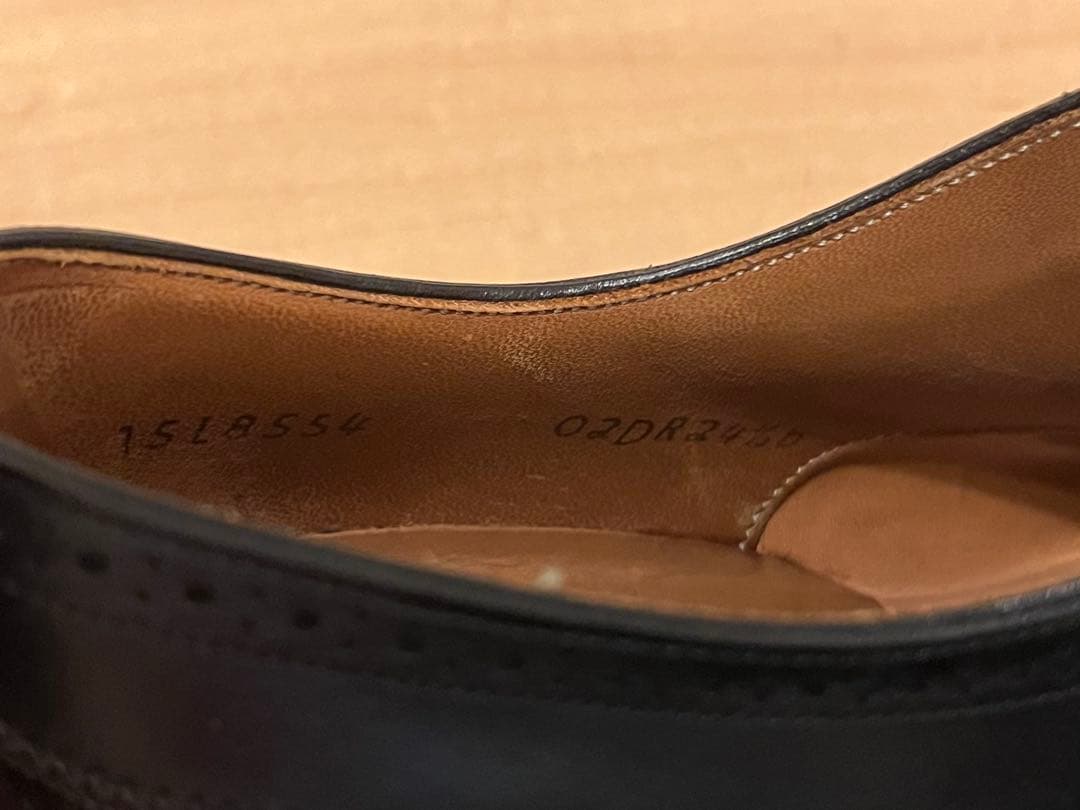 REGAL（リーガル） 02DR 黒 レザー シューズ