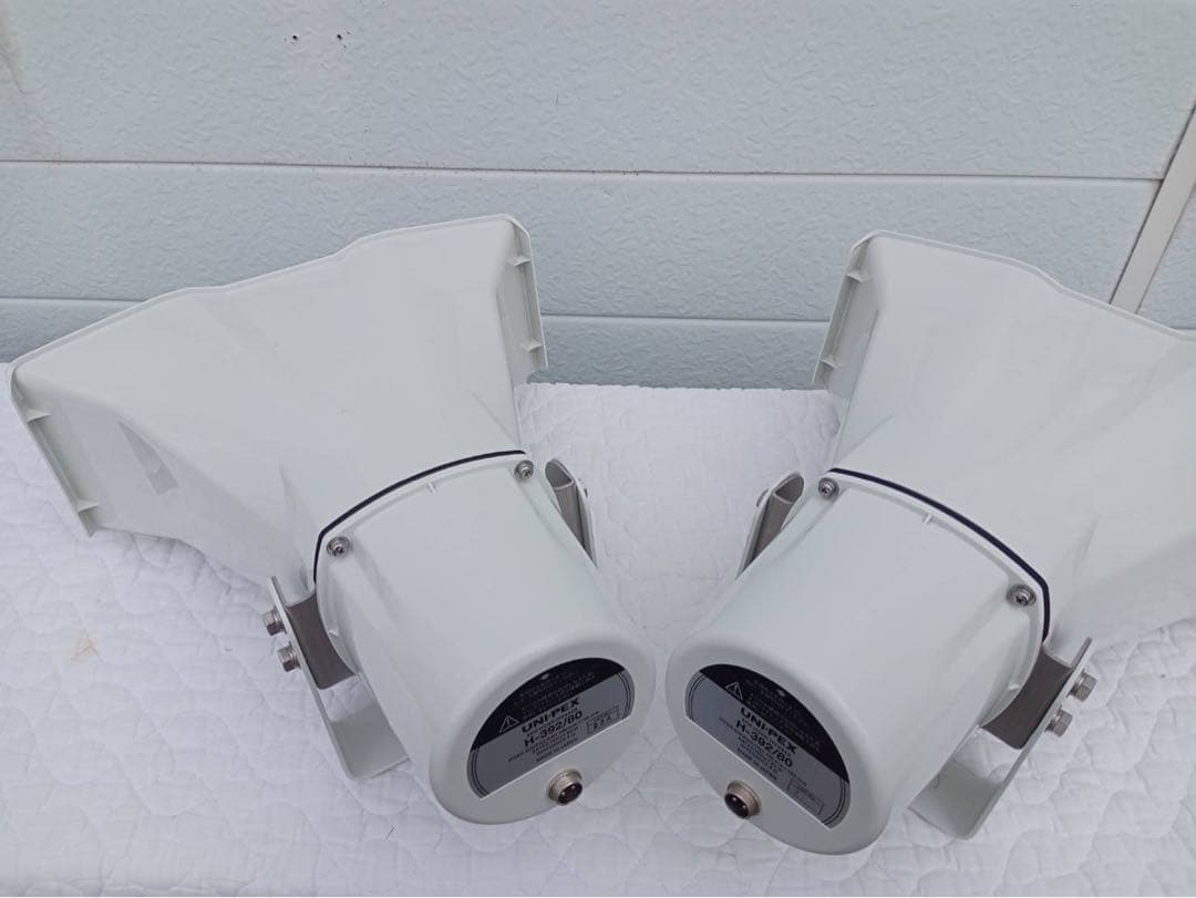 UNI-PEX　車載　選挙アンプ12V　150W定格スピーカー　ミキサー　マイク