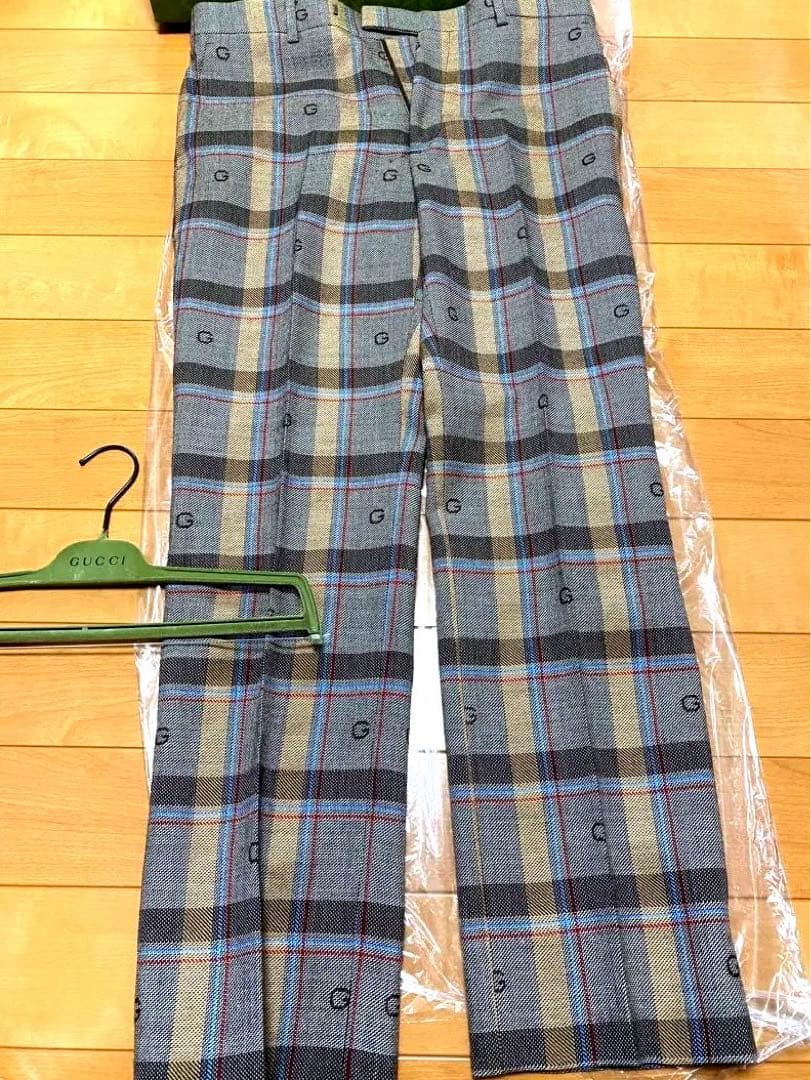 gucci GG柄ロングパンツ
