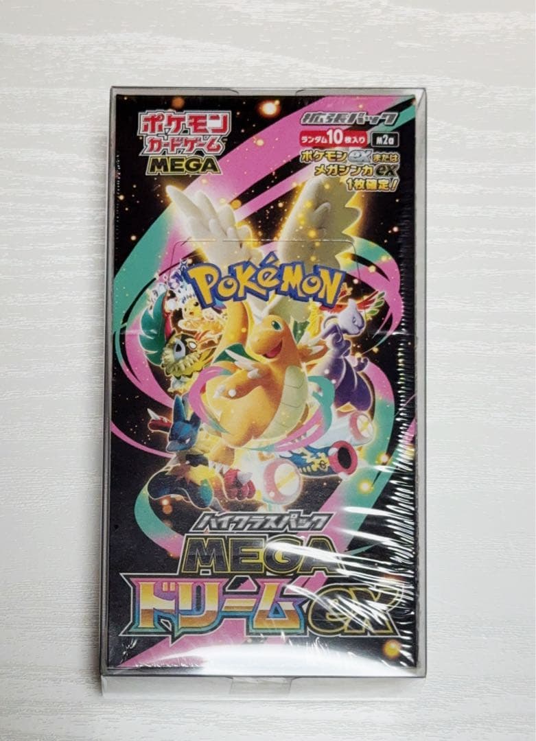 ポケモンカードゲーム MEGA ドリームEX 1BOXシュリンク付き