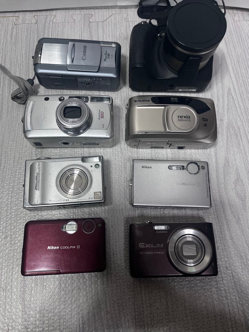 デジタルカメラ　Casio Nikon Olympus canon ジャンク品